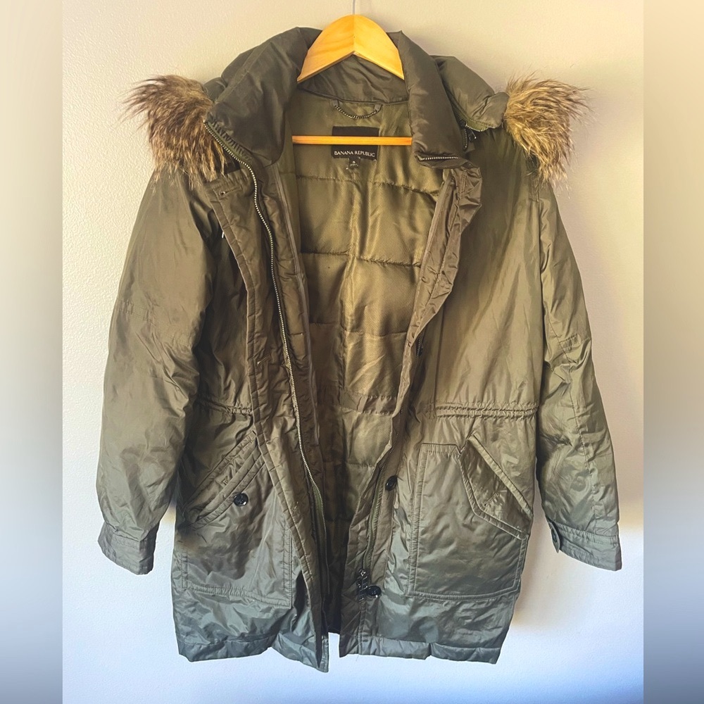 Banana republic big puffer jacket